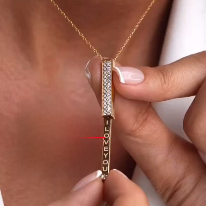 Double-Layer Diamond Necklace