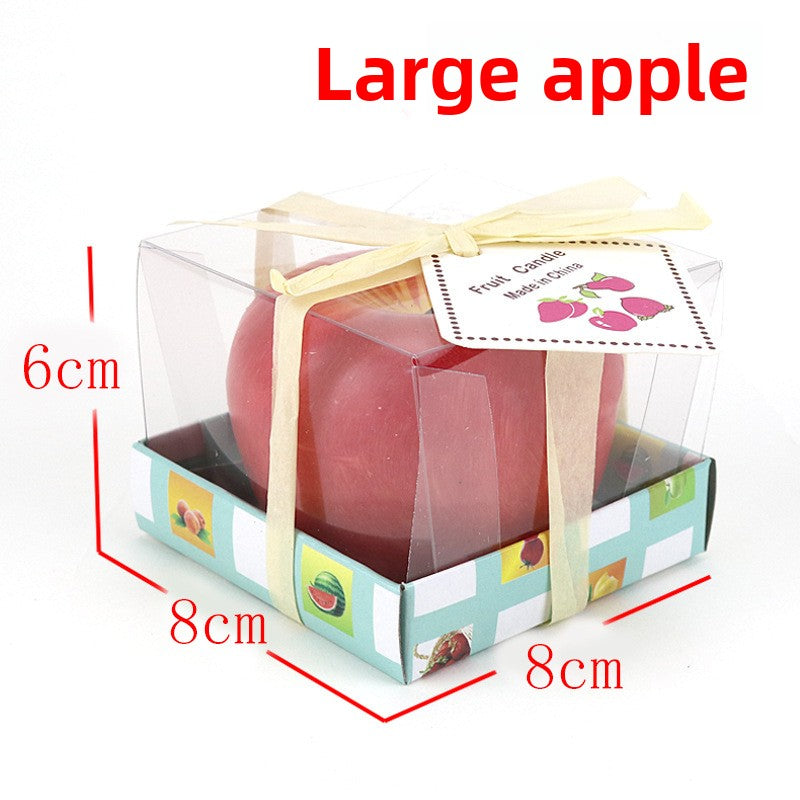 Christmas Eve Gift Apple Candle