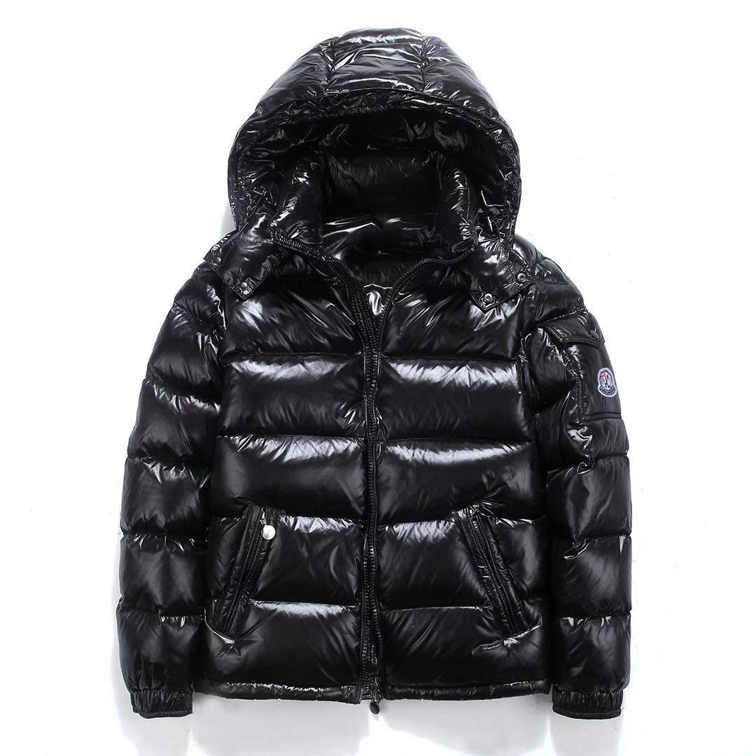 Mens Womens Short Down Jacket Thickened Hooded