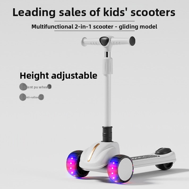Children's three-in-one scooter