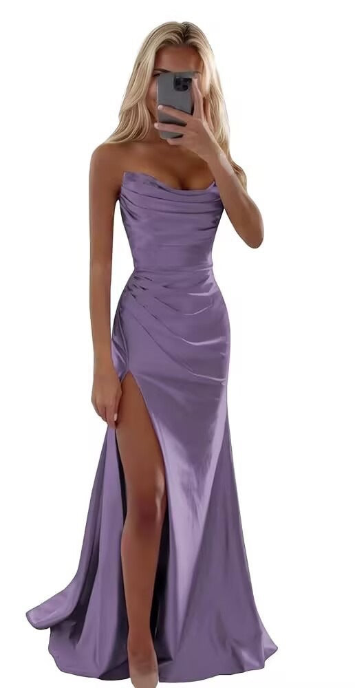Women satin dress
