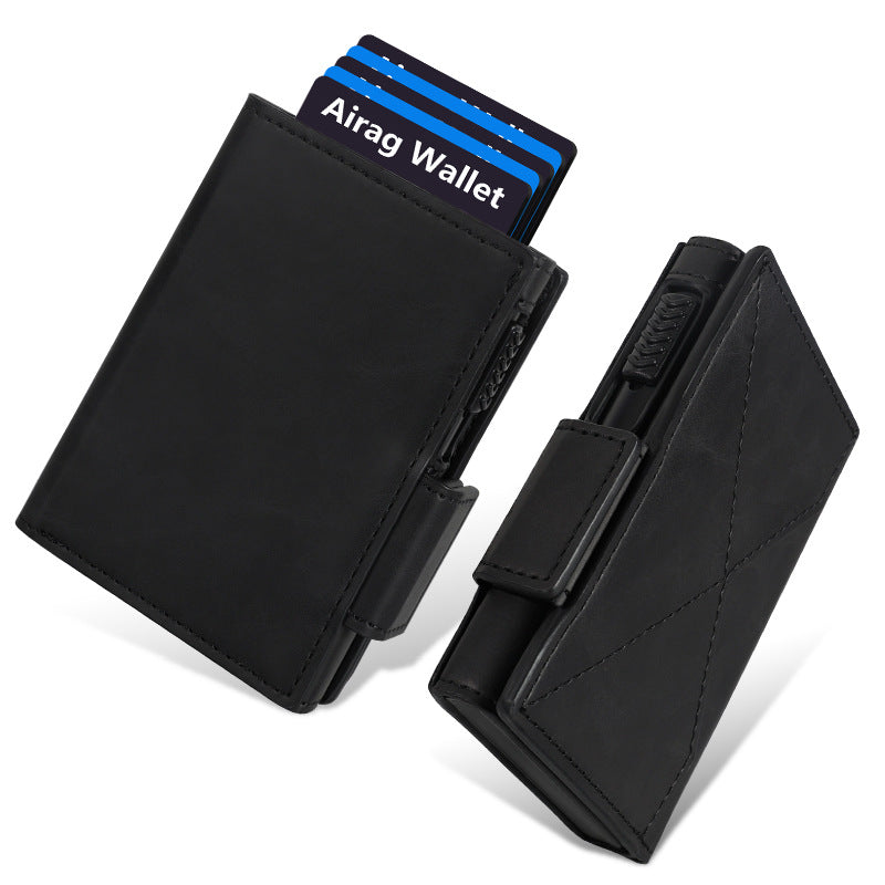 Magnetic ID Card Holder Wallet