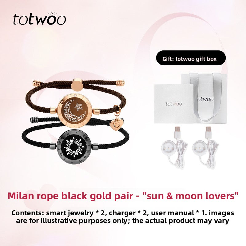 Smart Sensing Lovers' Bracelet