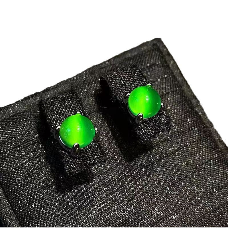 Fashion Egg Noodle Design Ear Studs