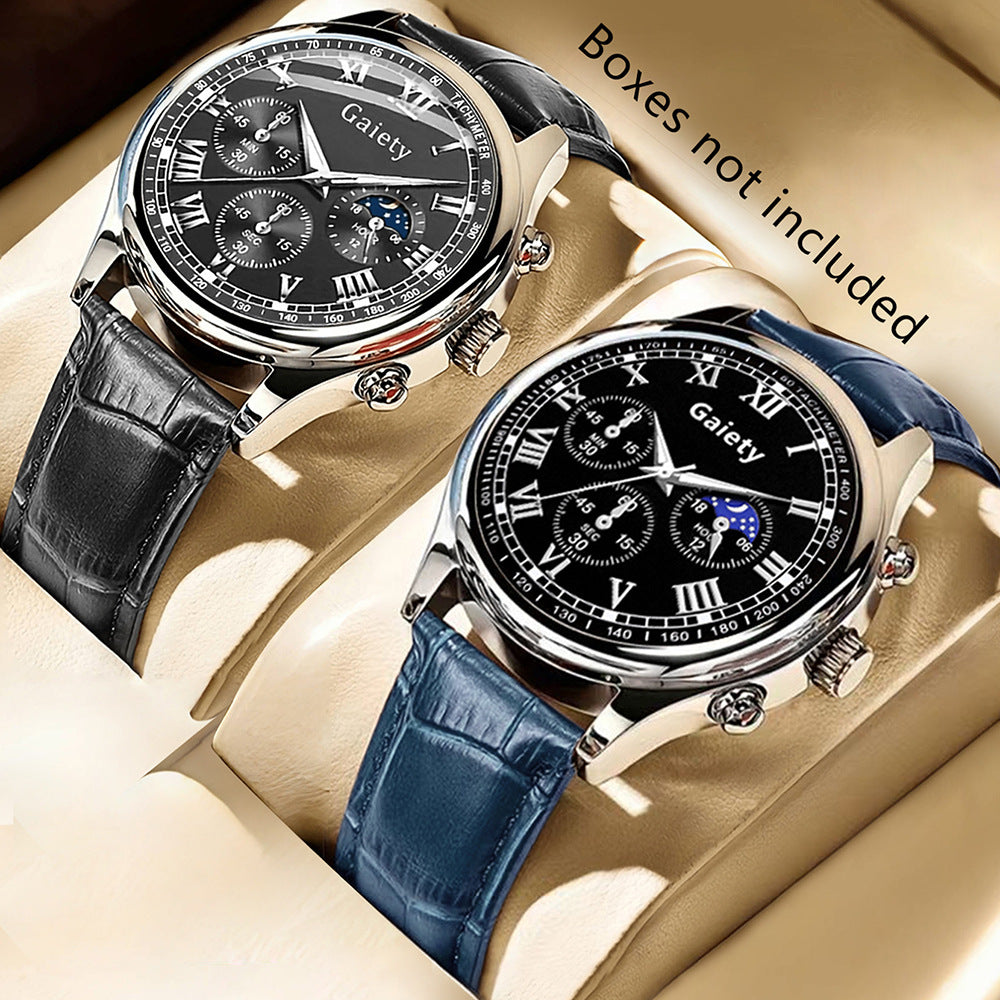 Fashion Quartz Watch for Men with Multiple Functions