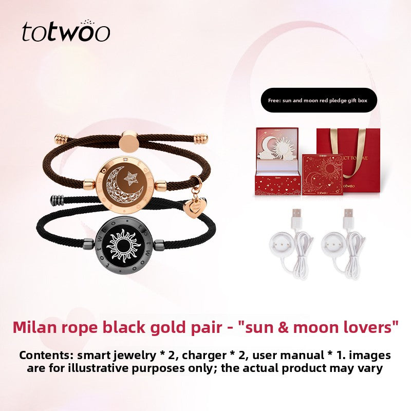 Smart Sensing Lovers' Bracelet