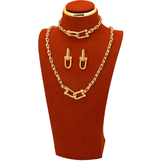 zircon jewelry set