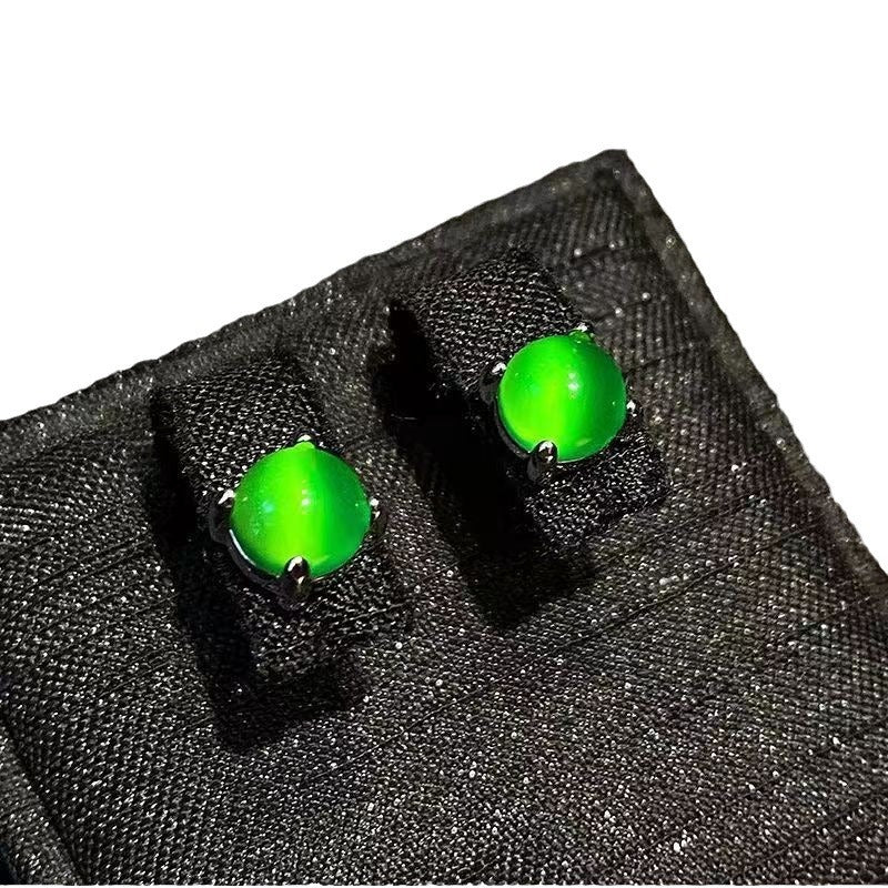 Fashion Egg Noodle Design Ear Studs