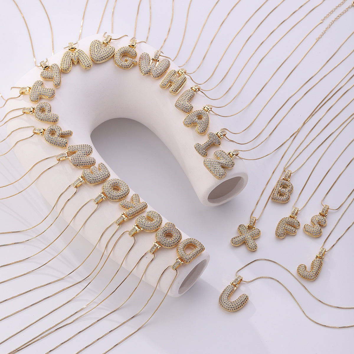 English letter pendant