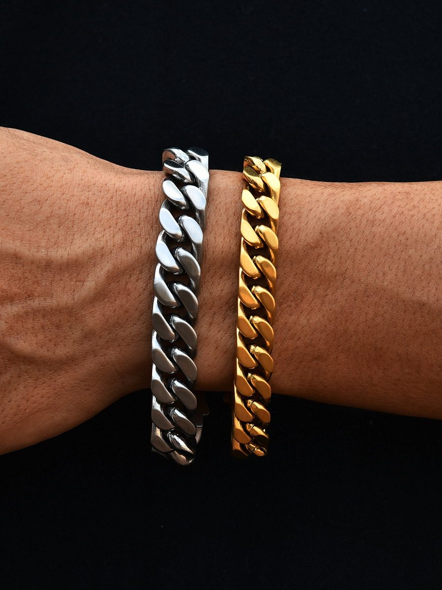 18K gold Cuban chain