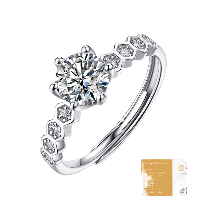 Six-Prong Ring for Women