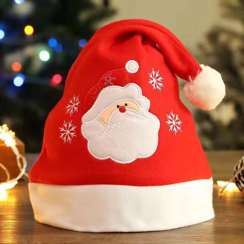 Blue Swing Snowman Fabric Doll Christmas Decoration