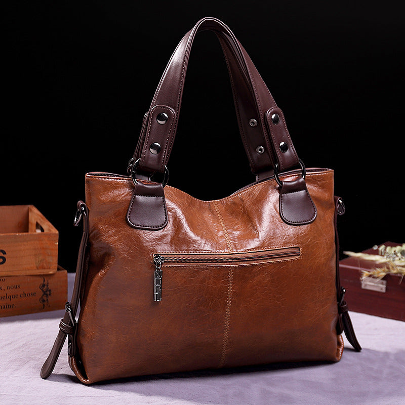 Tote Soft Leather Shoulder Bag