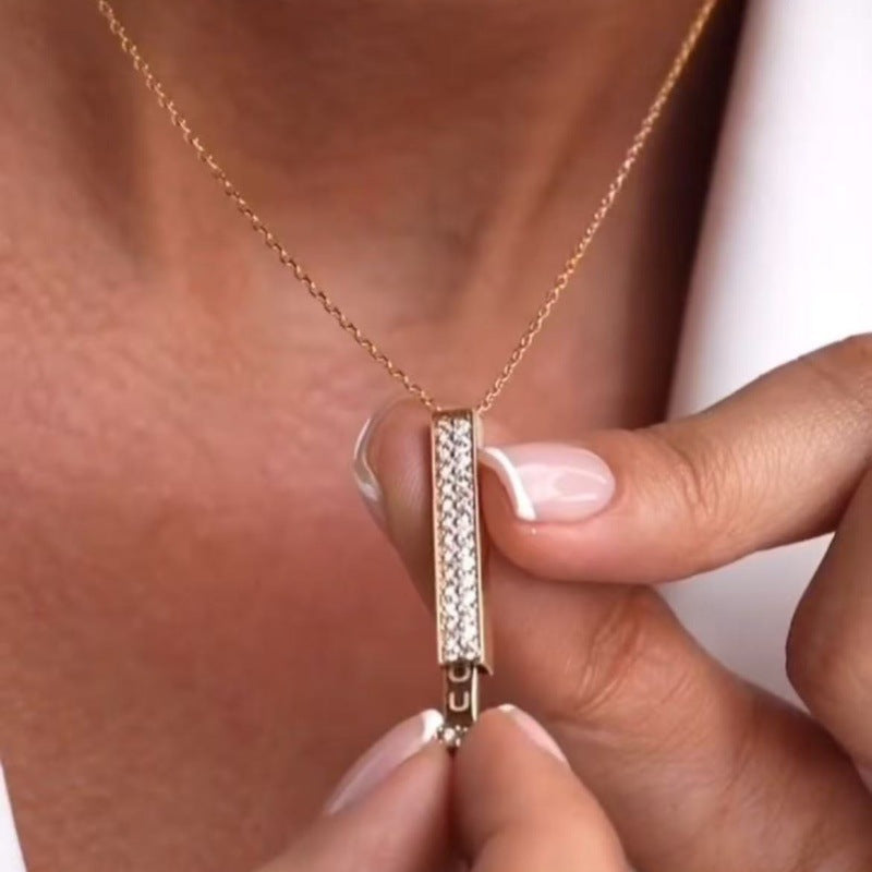 Double-Layer Diamond Necklace
