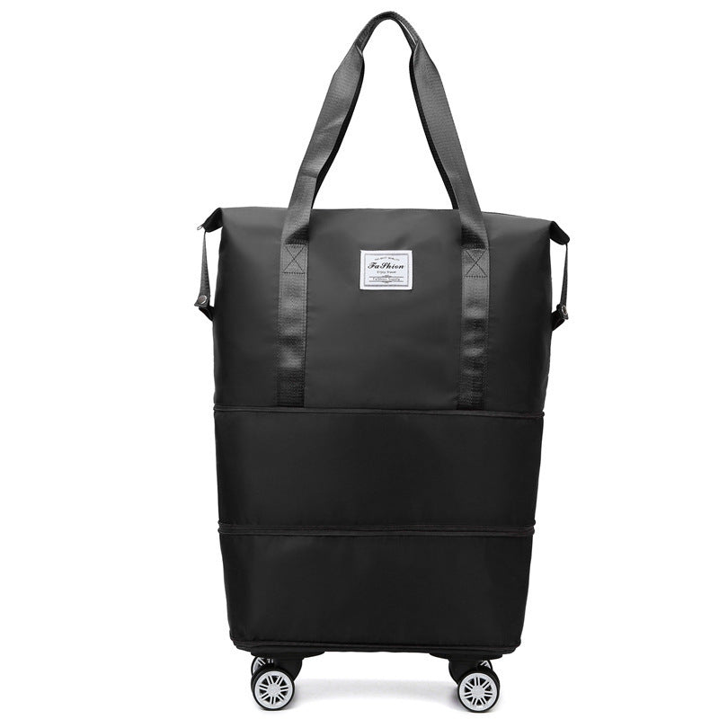 Expandable Waterproof Travel Luggage Bag with Wheels