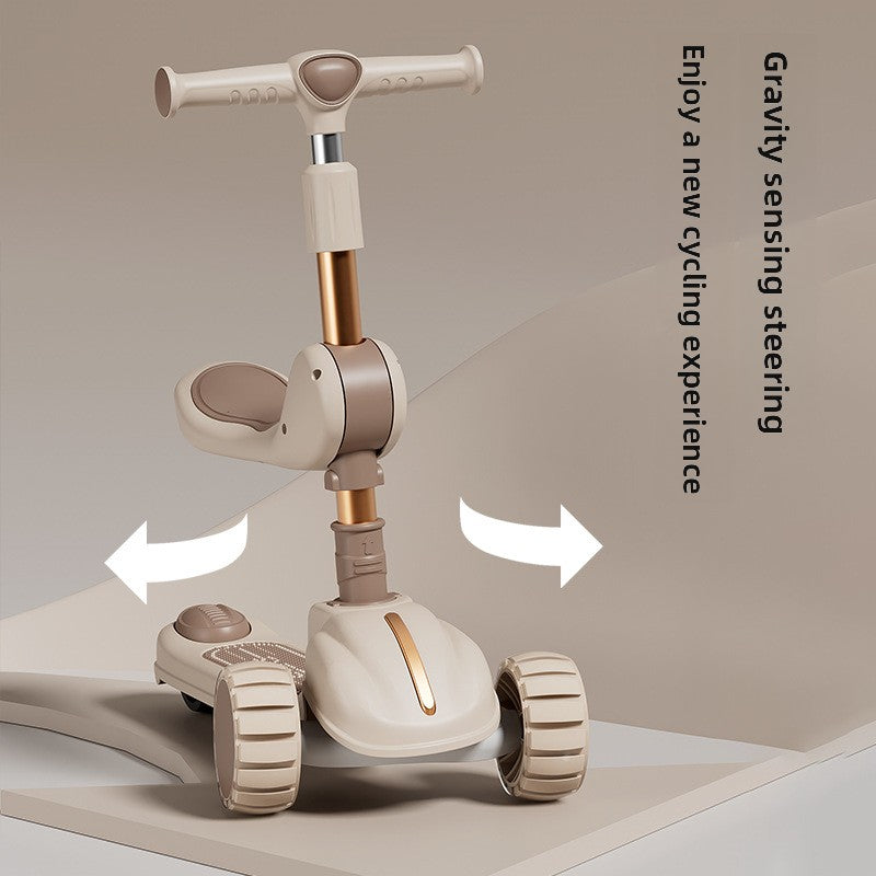 Children's three-in-one scooter