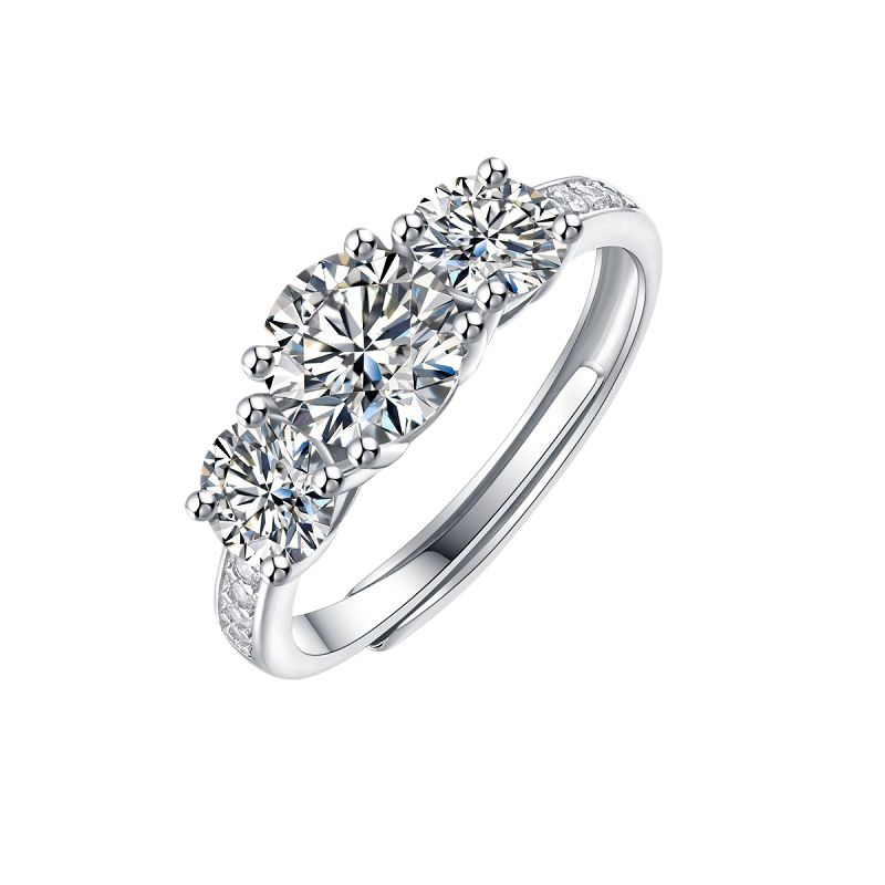 Six-Prong Ring for Women