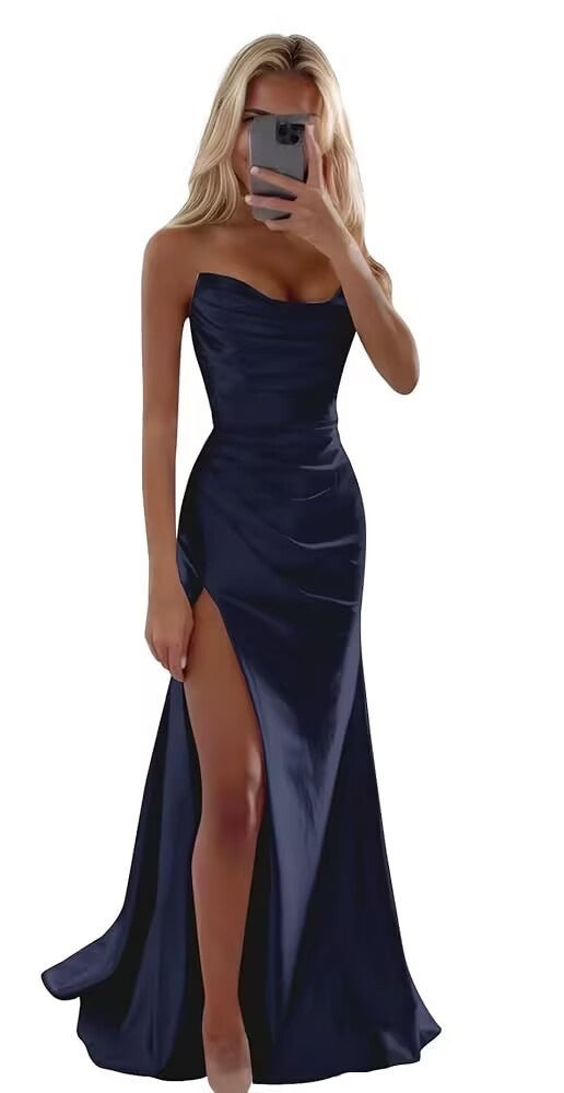 Women satin dress