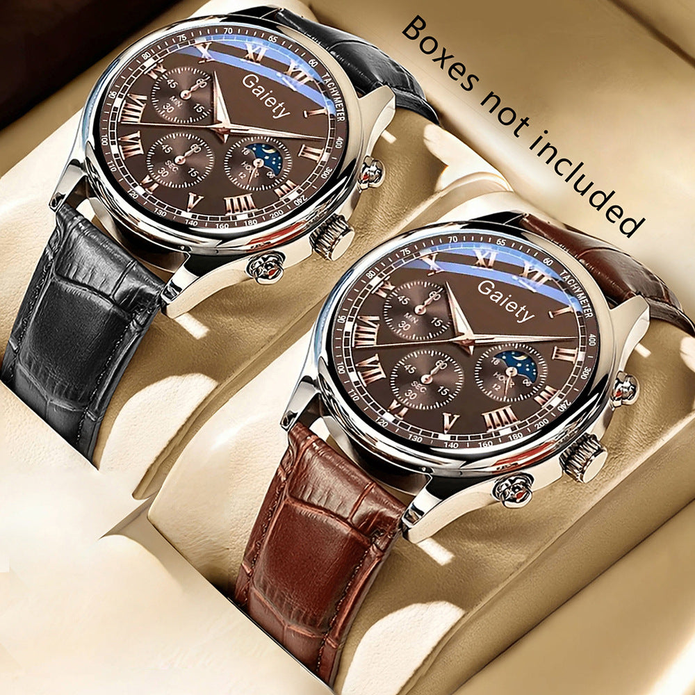 Fashion Quartz Watch for Men with Multiple Functions