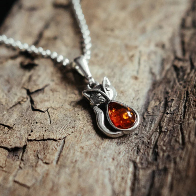 Fox-shaped earrings for women