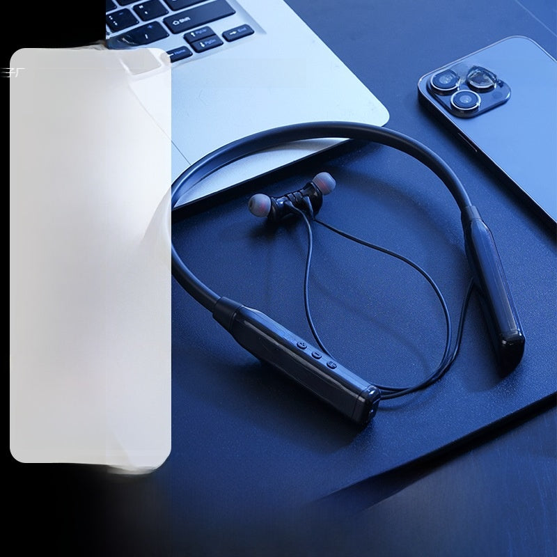 Digital Display Noise Reduction Bluetooth Neckband Headset