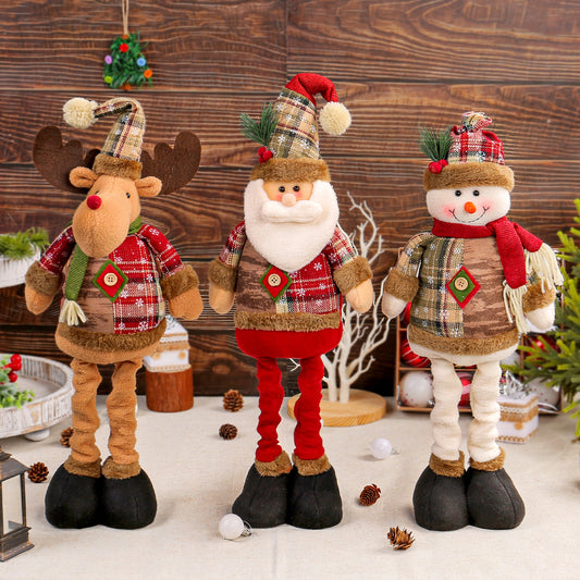 Christmas stretchable figurine decoration