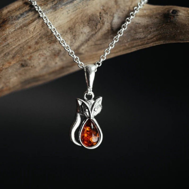 Fox-shaped earrings for women