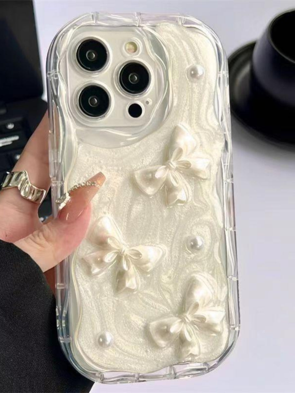 3D Pearl Phone Case