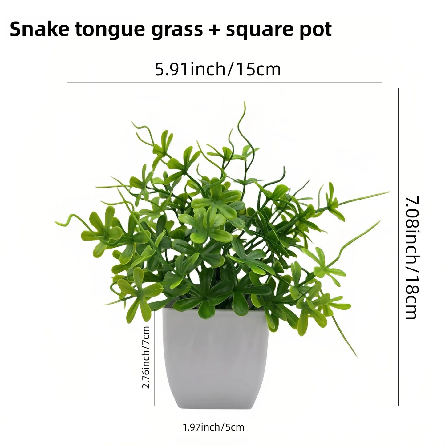Simulation of small potted plants