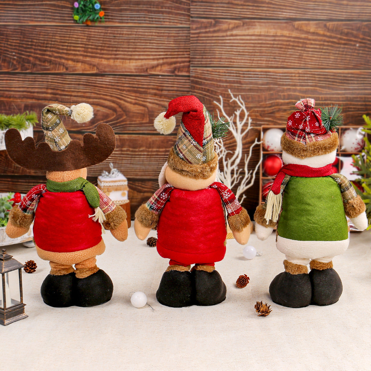 Christmas stretchable figurine decoration