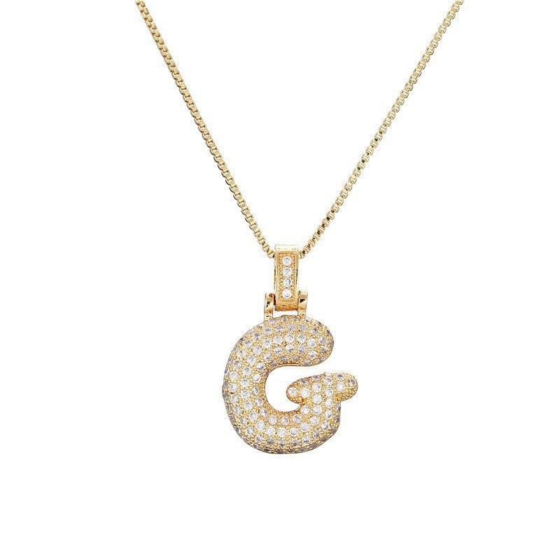 English letter pendant