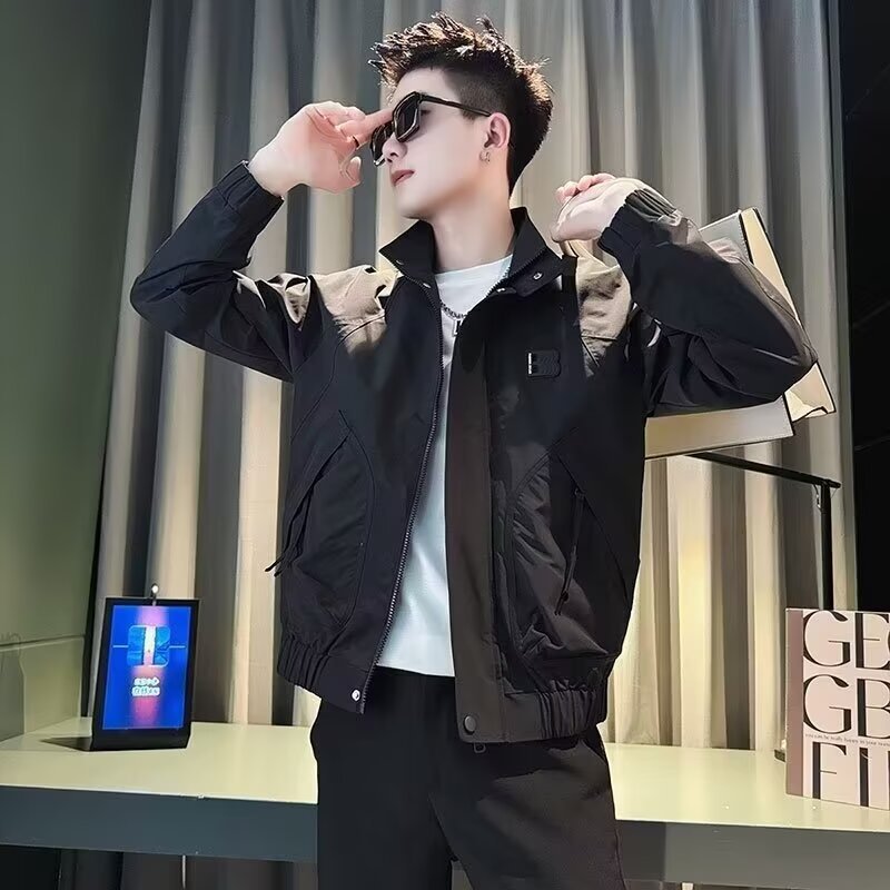 Casual Loose Fit Mens Jacket