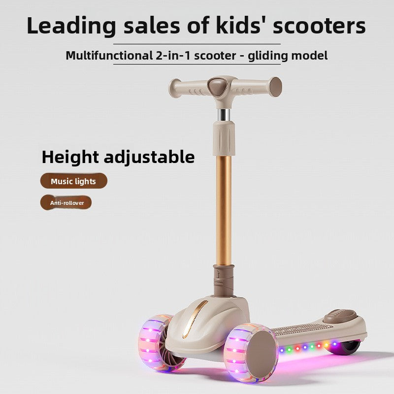 Children's three-in-one scooter
