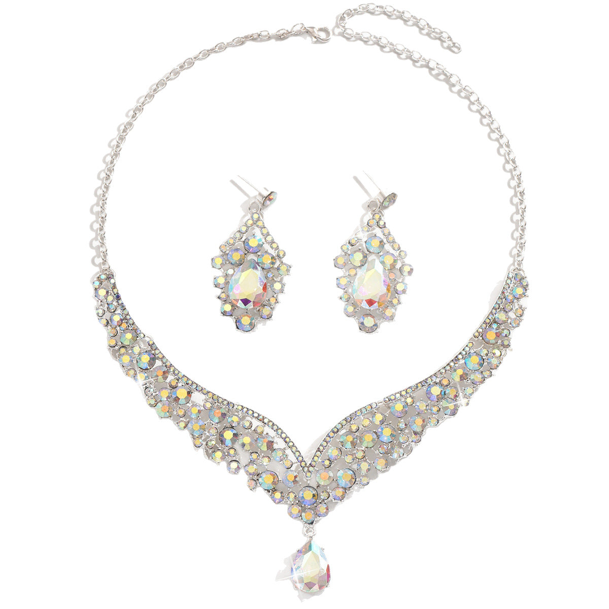 Necklace and earrings set
