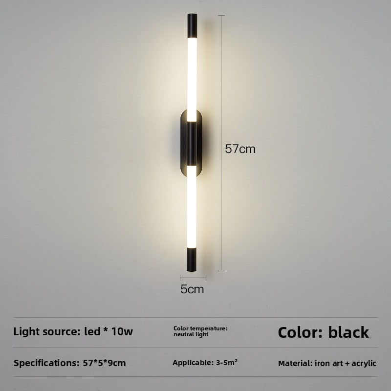 LED wall light
