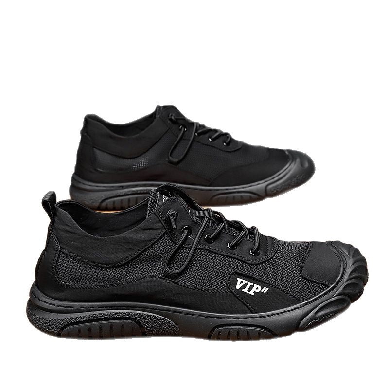 Thin casual net shoes for men