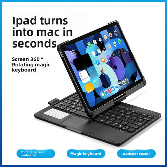 360-Degree Rotating Bluetooth Keyboard