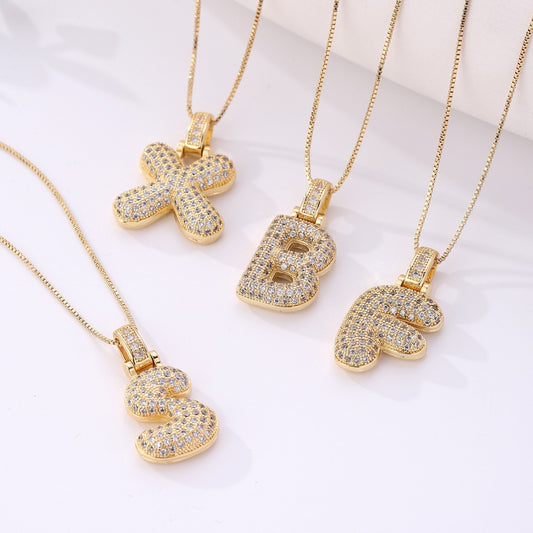 English letter pendant