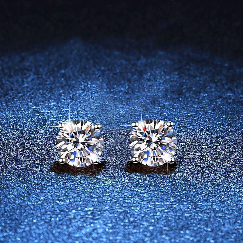 moissanite earrings