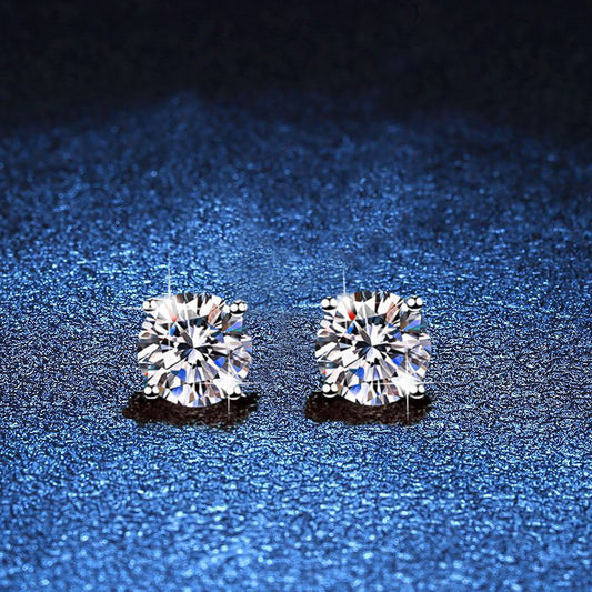 moissanite earrings