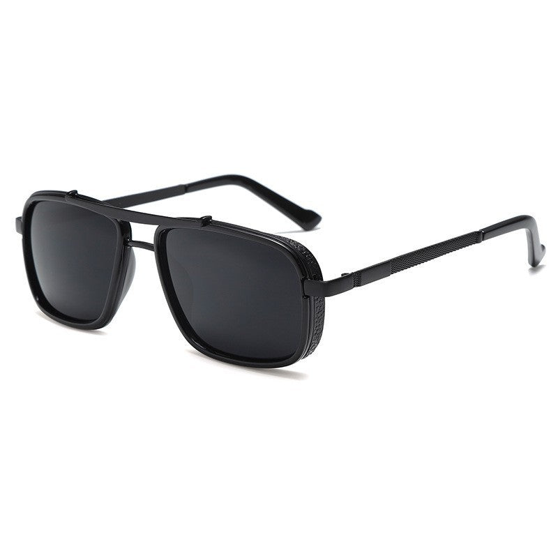 Thickened Edge Double Bridge Sunglasses