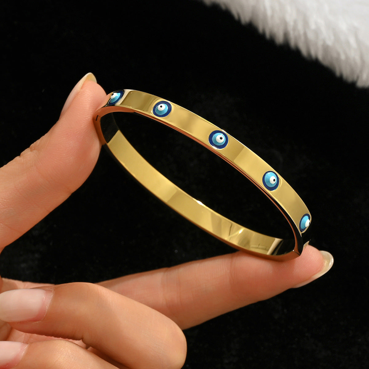 Fashion Stainless Steel Gold and Silver Bangles