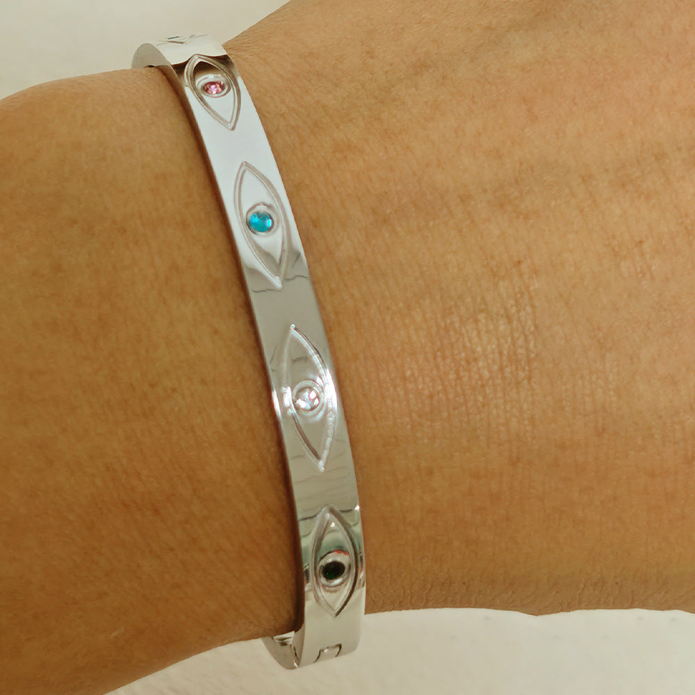 Fashion Stainless Steel Gold and Silver Bangles