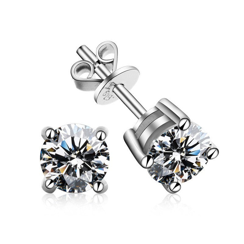moissanite earrings