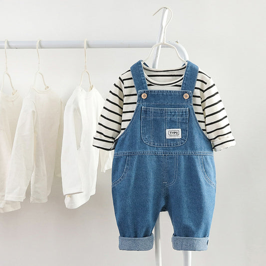 Children's Denim Overalls