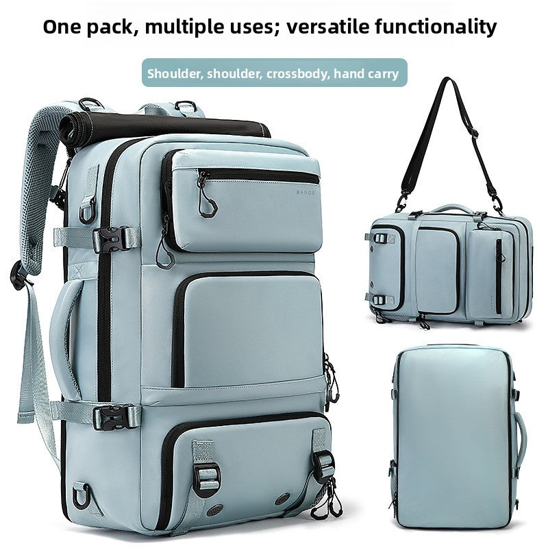 Removable crossbody backpack for men