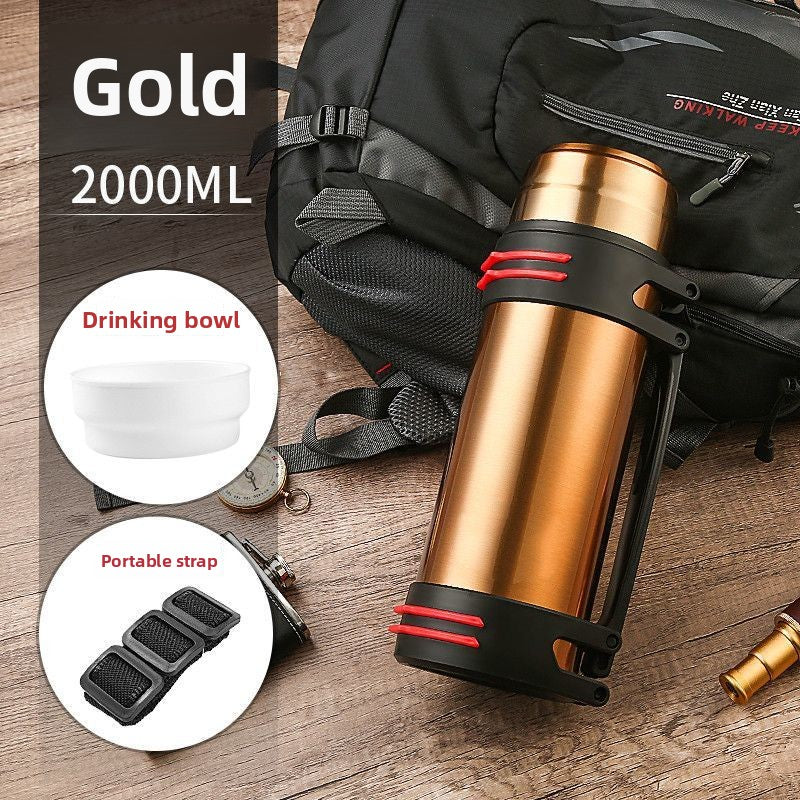 Large Capacity Outdoor Portable Thermos