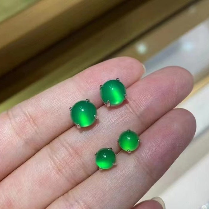 Fashion Egg Noodle Design Ear Studs