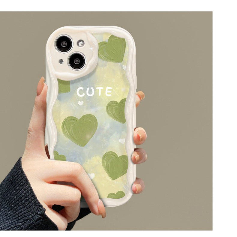 Silicone Love Chain Phone Case for iPhone Series