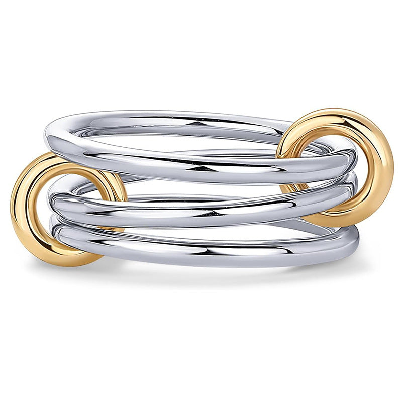 Multi-Layer Diamond Women's Fashion Ring